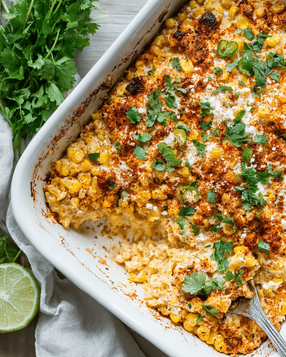 Mexican Street Corn Casserole