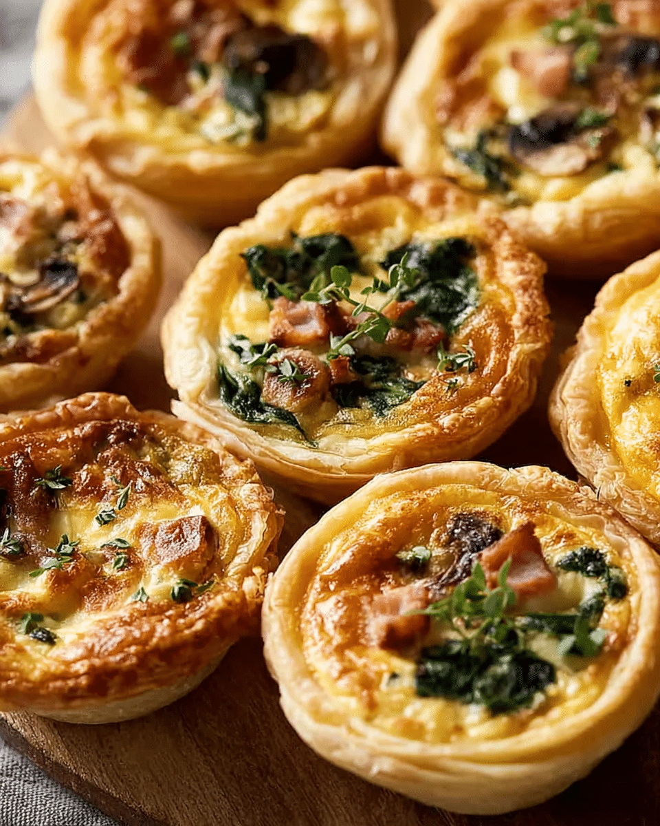 Mini Quiche 4 Ways