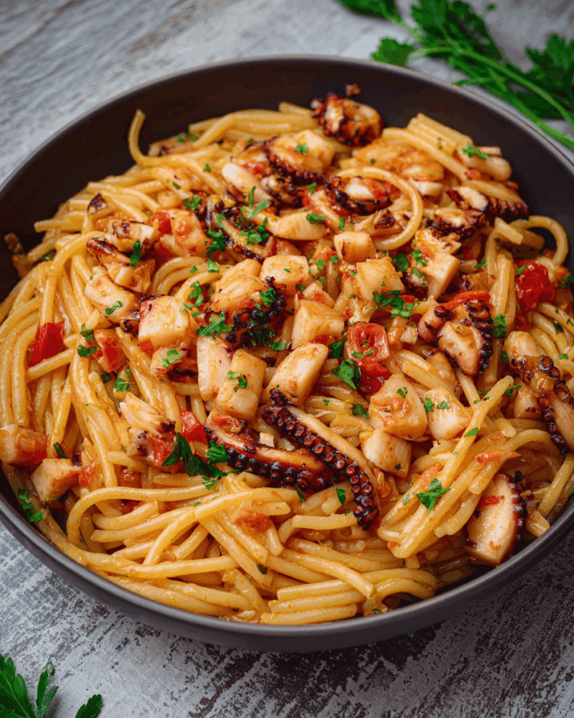 Octopus Pasta