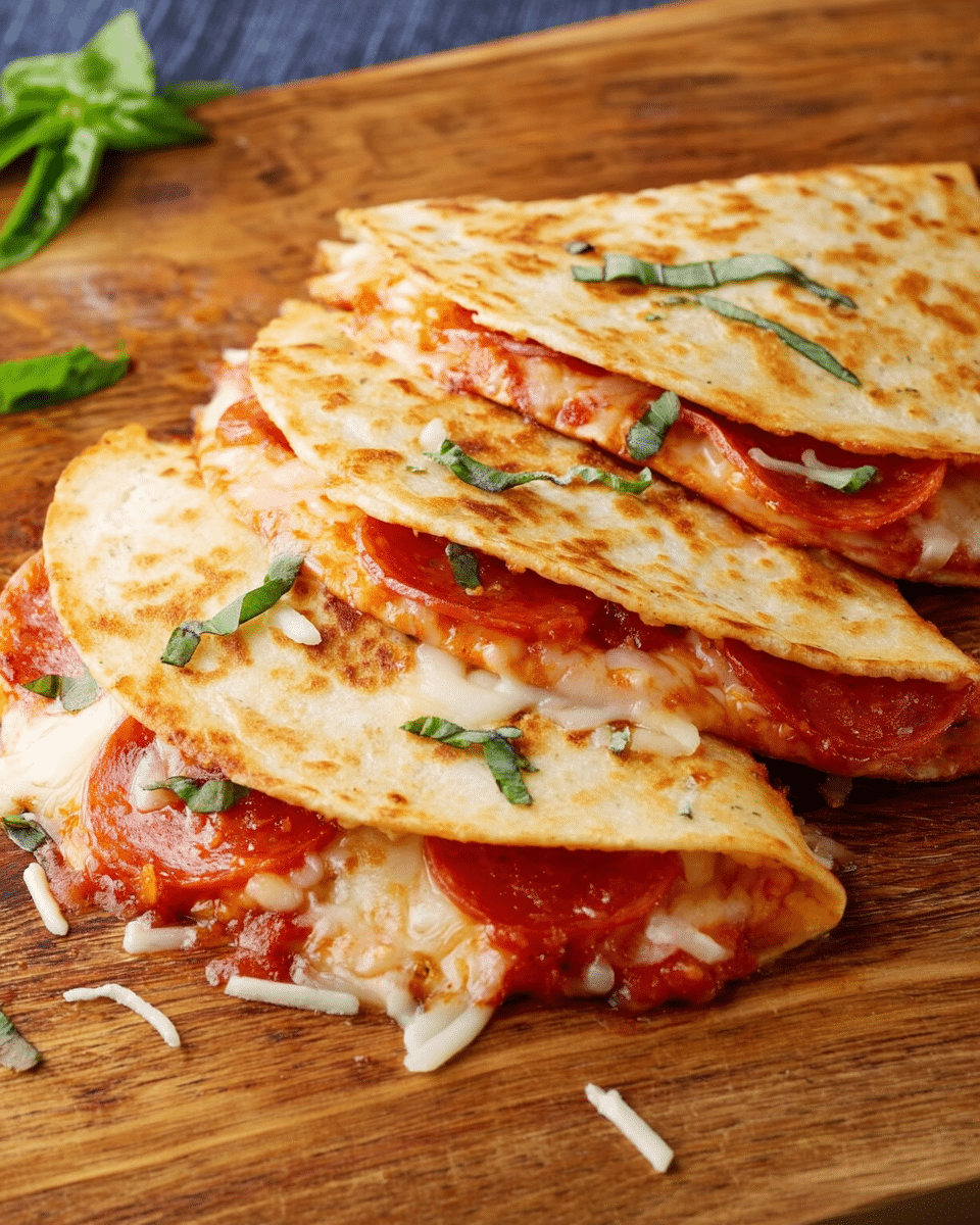 Pizza Quesadillas