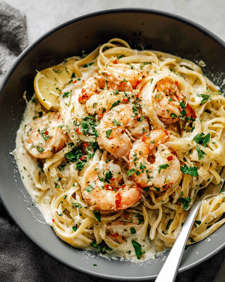 Seafood Pasta with White Wine Garlic Sauce