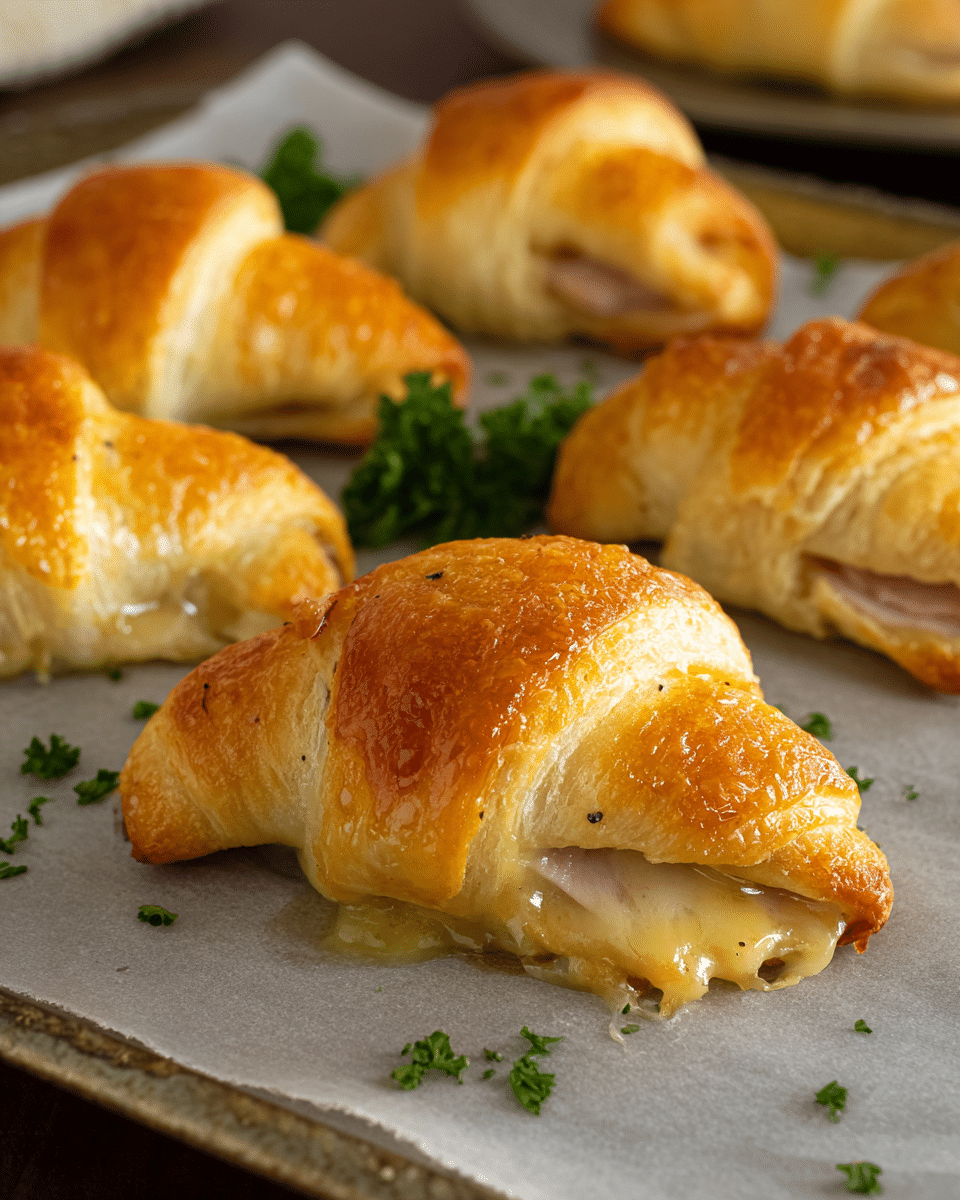 Turkey and Cheese Crescent Rolls