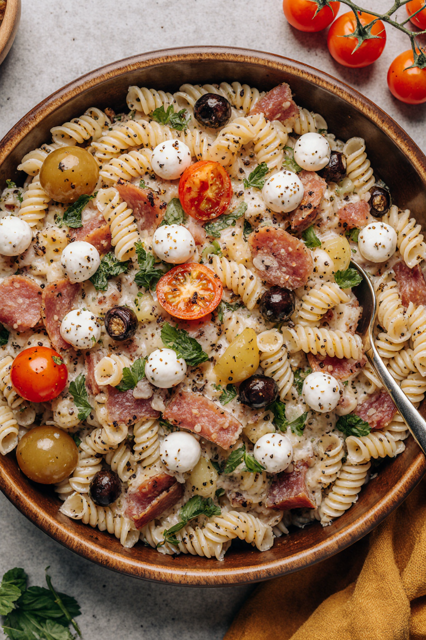 Italian Antipasto Pasta Salad