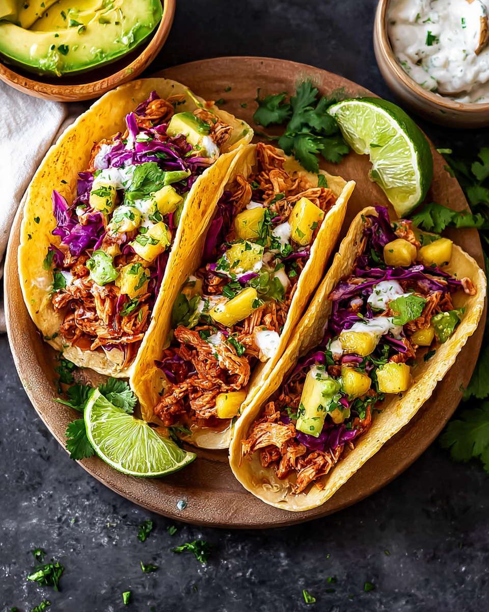 BBQ Pulled Jackfruit Tacos