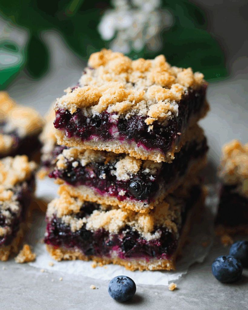 Blueberry Crumb Bars