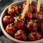 Bourbon BBQ Meatballs