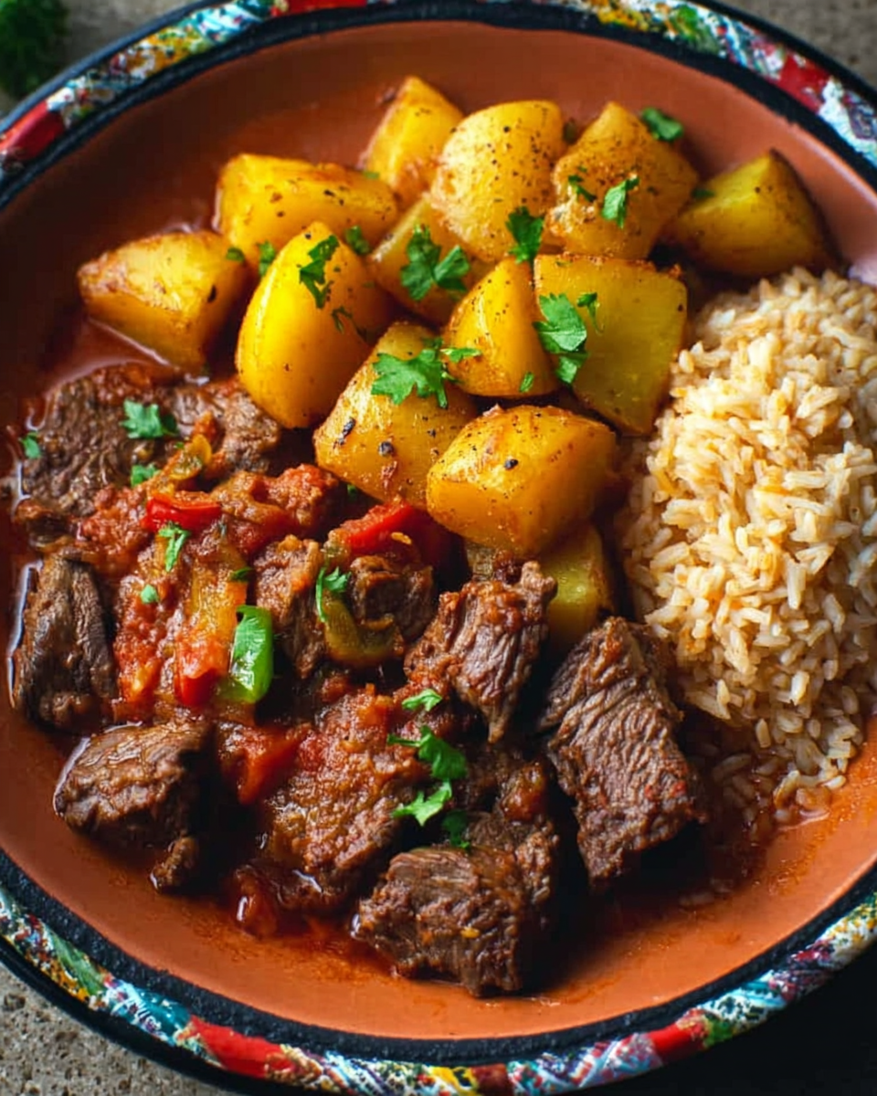 Carne con Papas