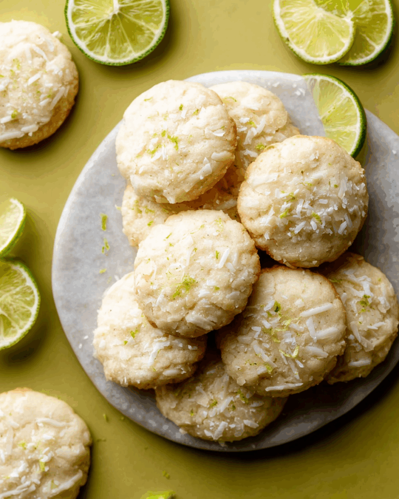 Coconut Lime Cookies