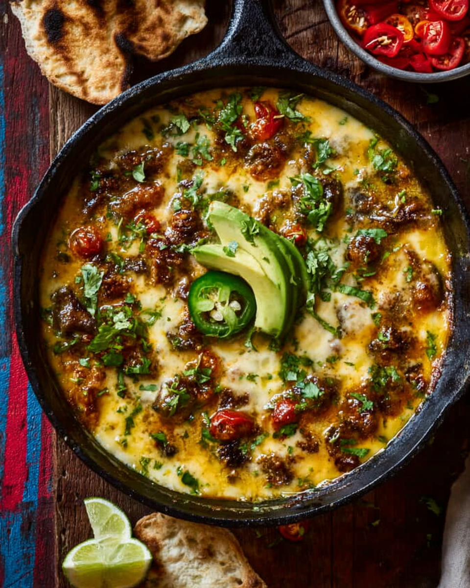 Queso Fundido Alla Tequila