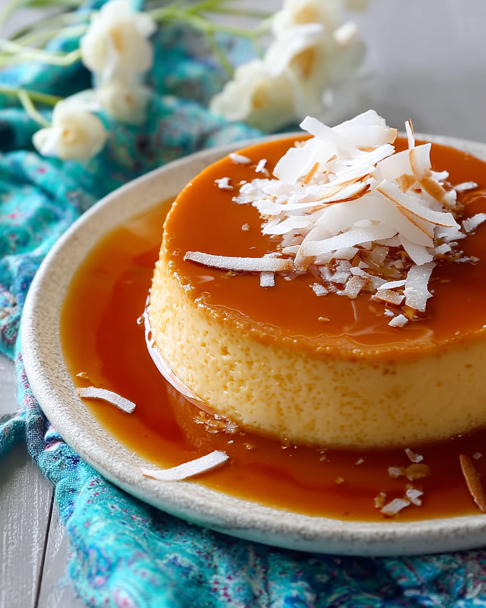 Flan de Coco