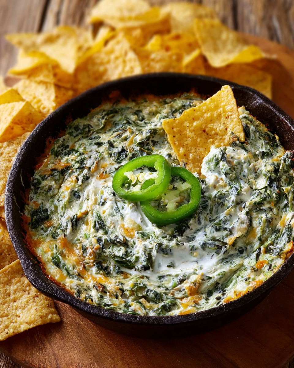 Jalapeno Spinach Dip