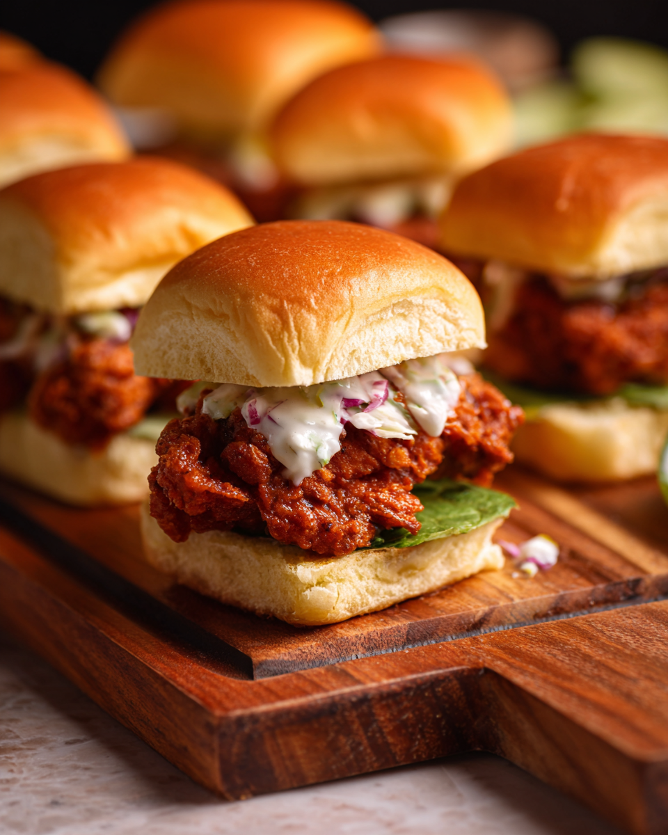 Nashville Hot Chicken Sliders