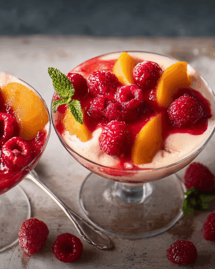 Peach Melba