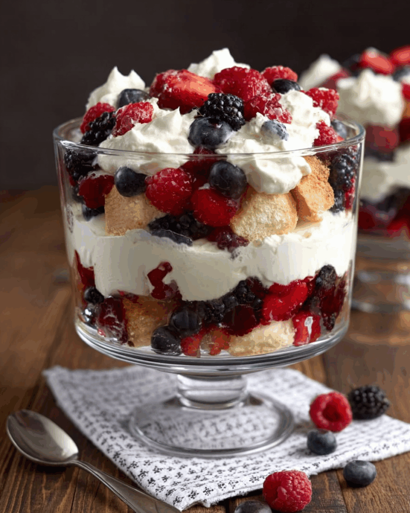 Triple Berry Trifle
