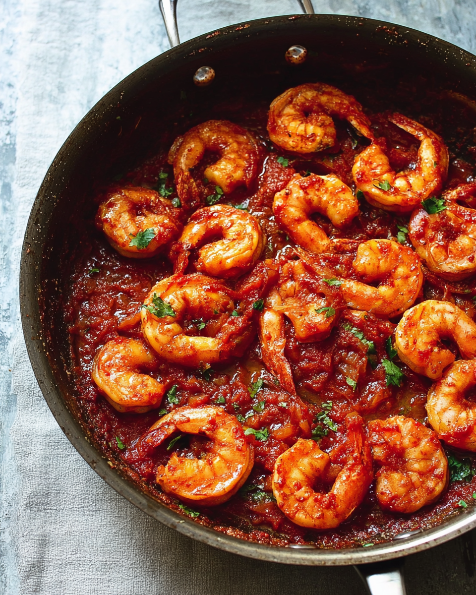 Camarones a la Diabla