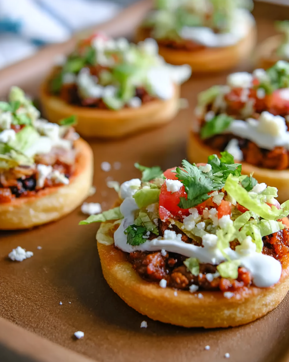 Chorizo and Potato Sopes