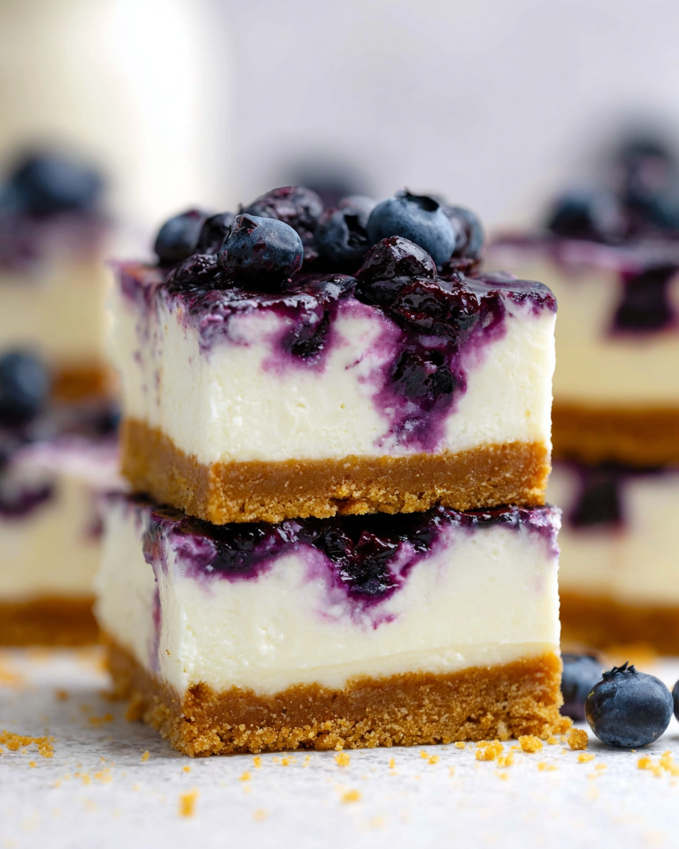 Blueberry Cheesecake Bars
