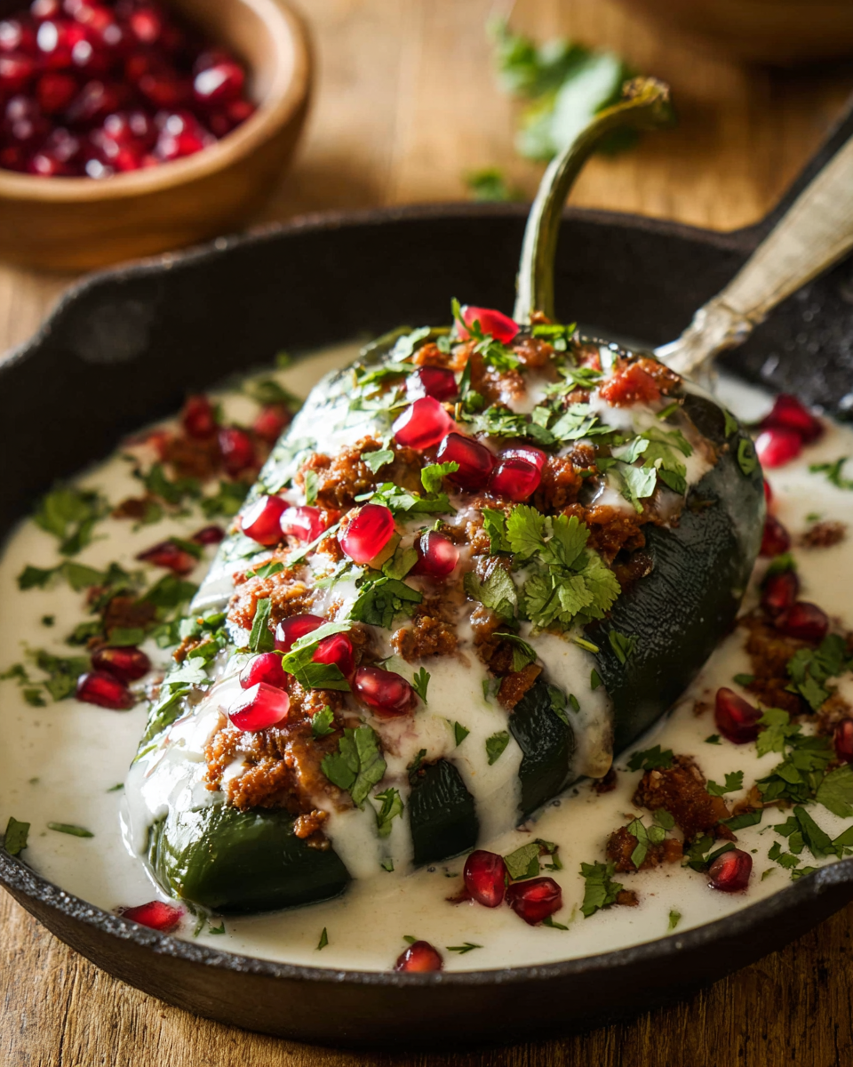 Chiles en Nogada
