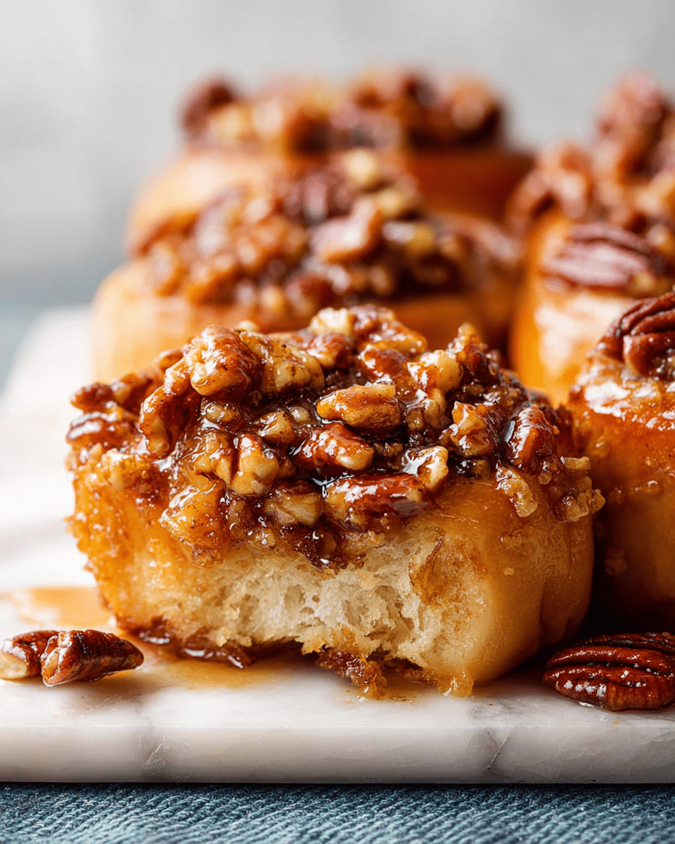 Maple Pecan Sticky Buns