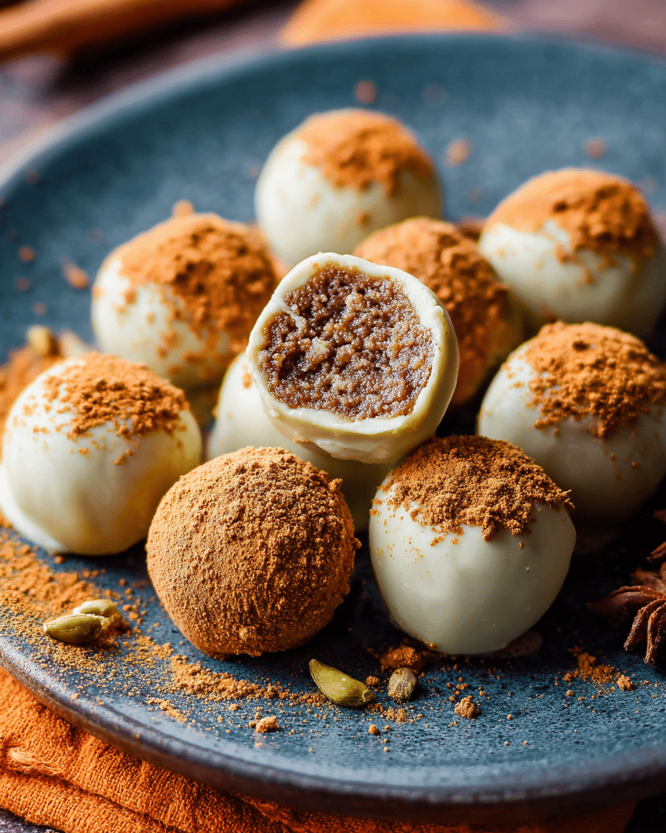Pumpkin Spice Truffles