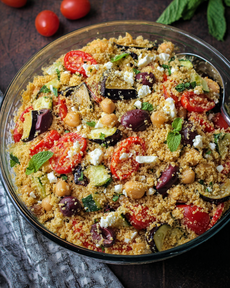 Mediterranean Couscous Salad