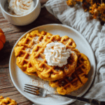 Jack-O’-Lantern Waffles