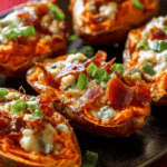 Loaded Sweet Potato Skins
