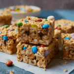 Monster Cookie Crispy Rice Treats