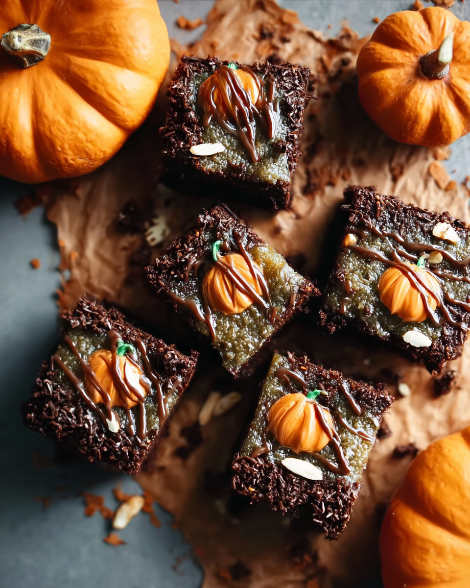 Pumpkin Patch Brownies