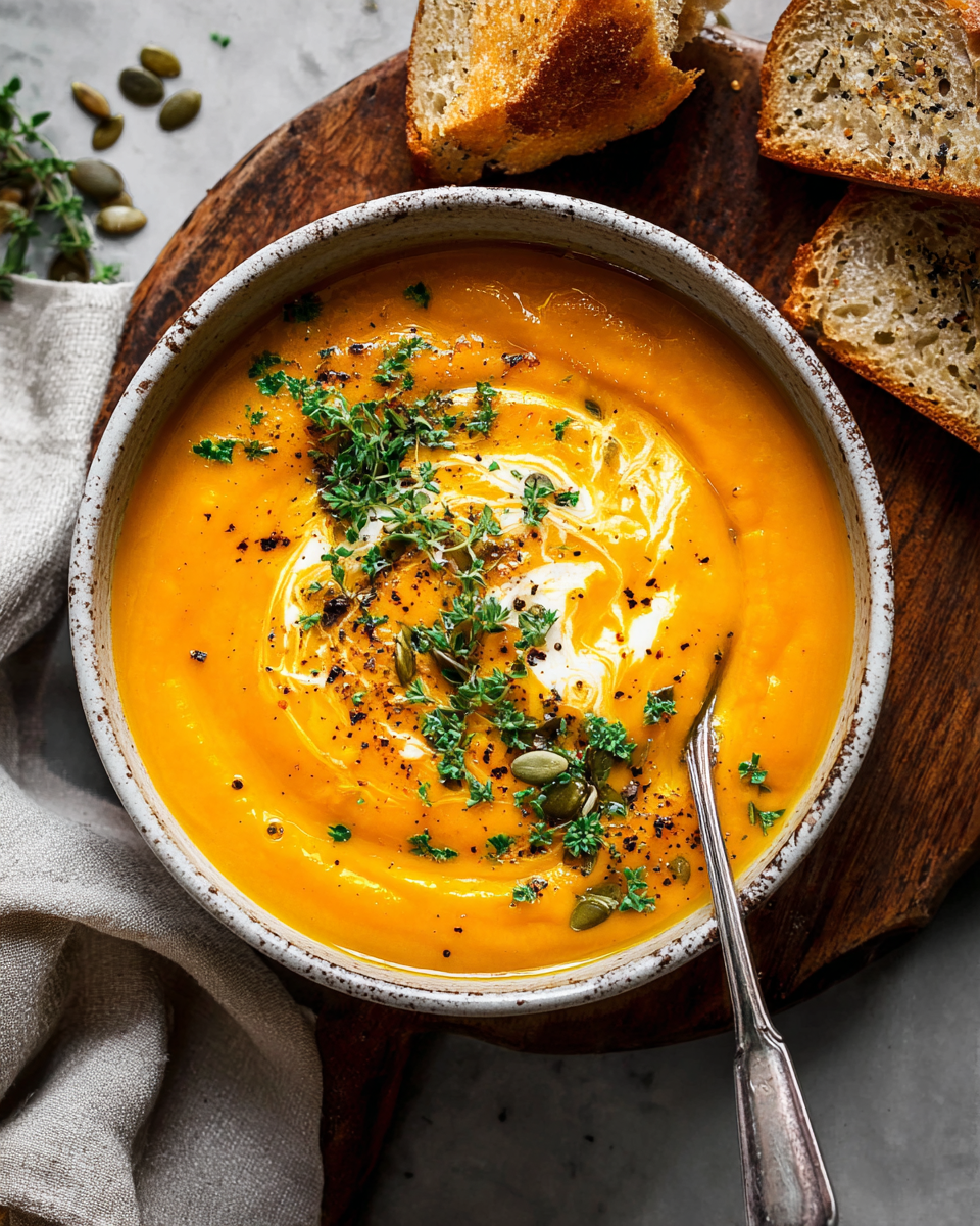 Roasted Butternut Squash Soup