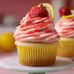 Strawberry Lemonade Cupcakes