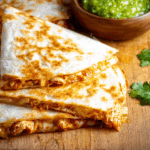 Tingadillas: Cheesy Chicken Tinga Quesadillas