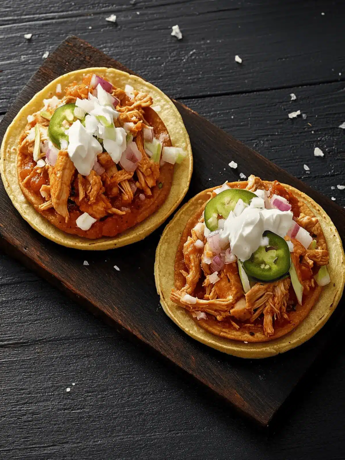 Chicken Tinga Sopes