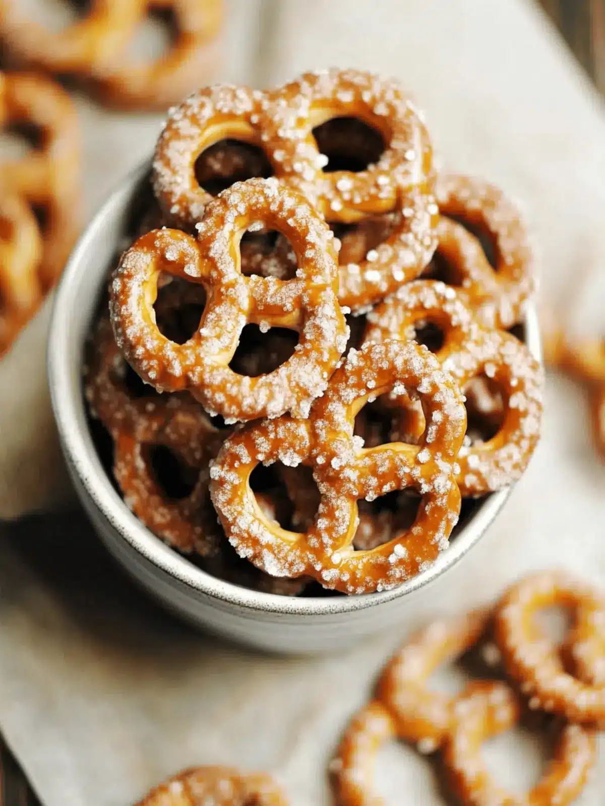 Maple Glazed Pretzels