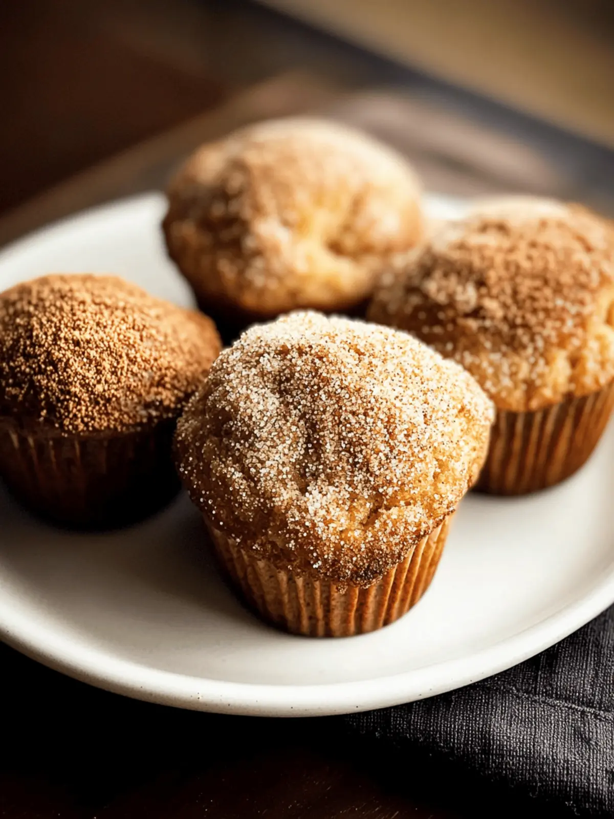 Apple Cider Donut Muffins