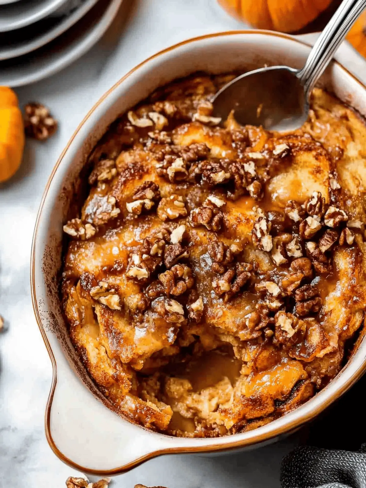 Pumpkin French Toast Casserole