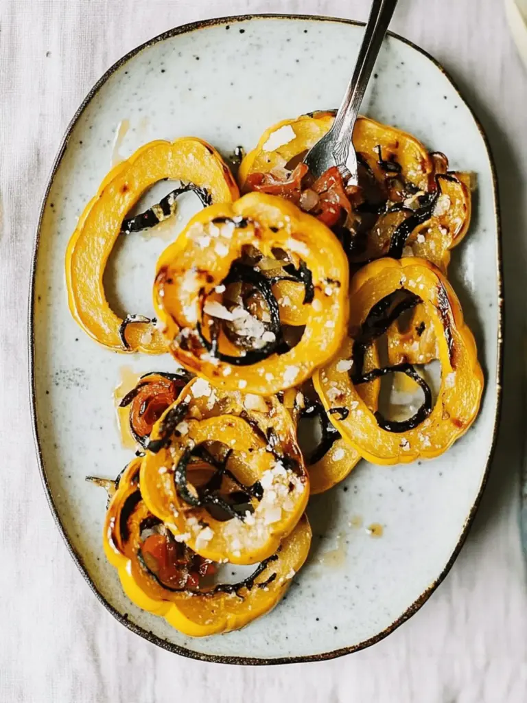 Roasted Delicata Squash