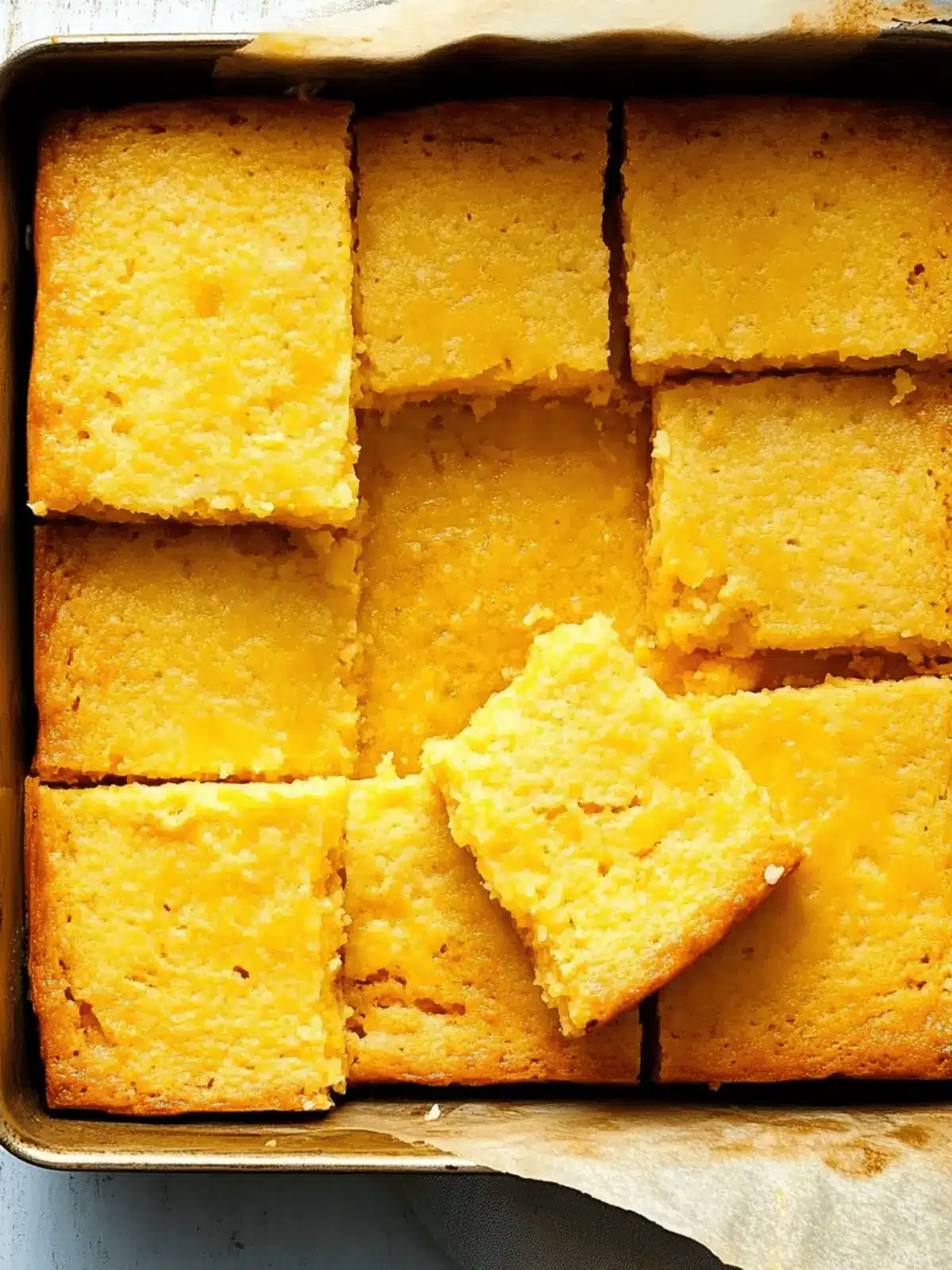 Sopa Paraguaya (Cheesy Cornbread)