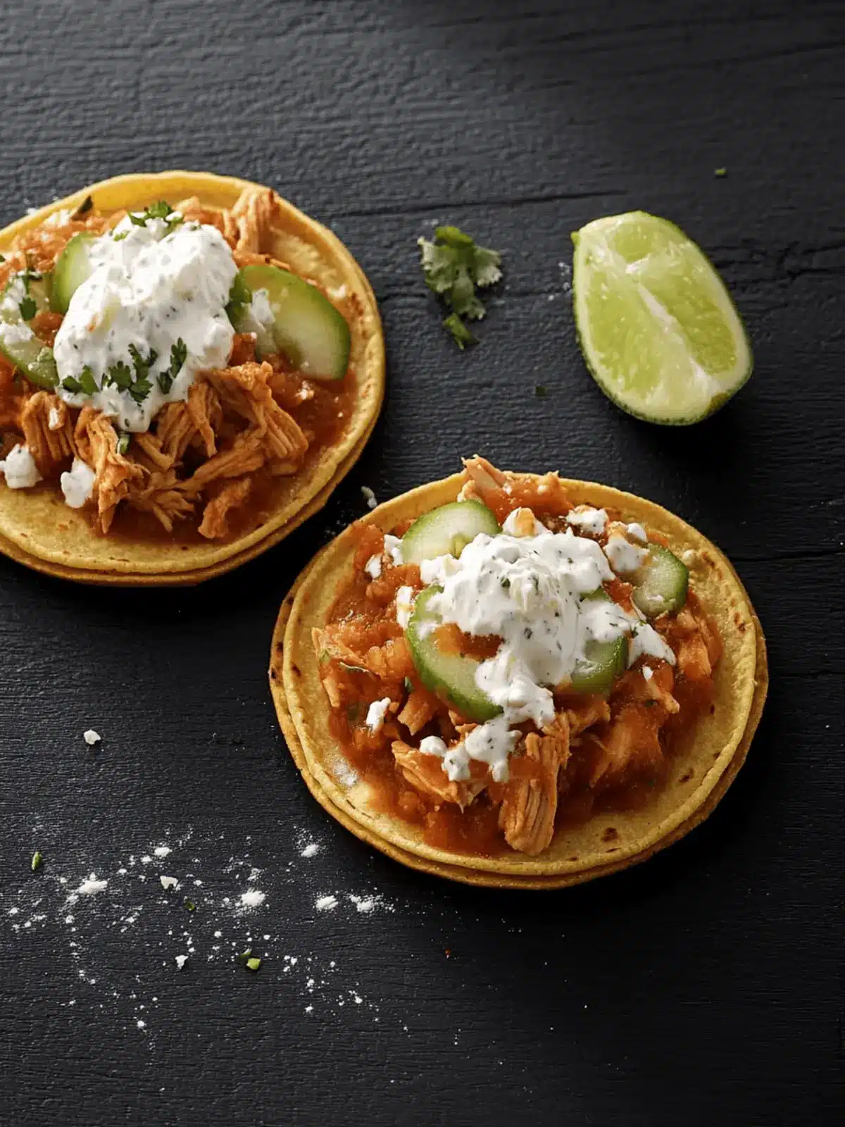 Chicken Tinga Sopes