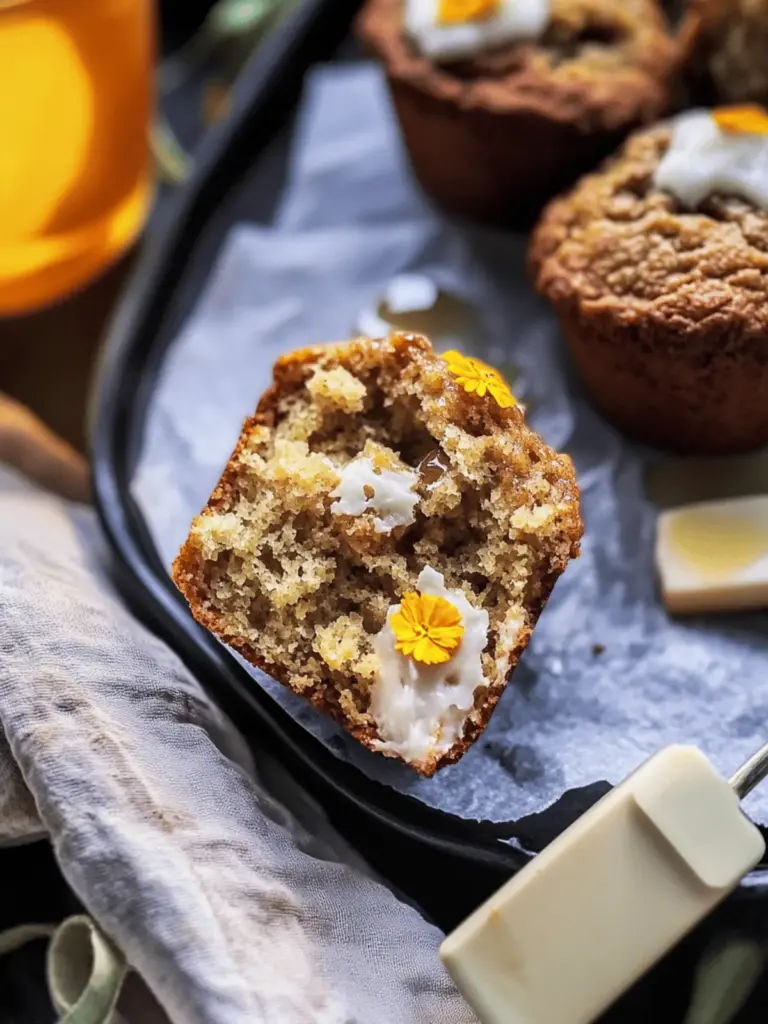 Marigold Muffins with Honey