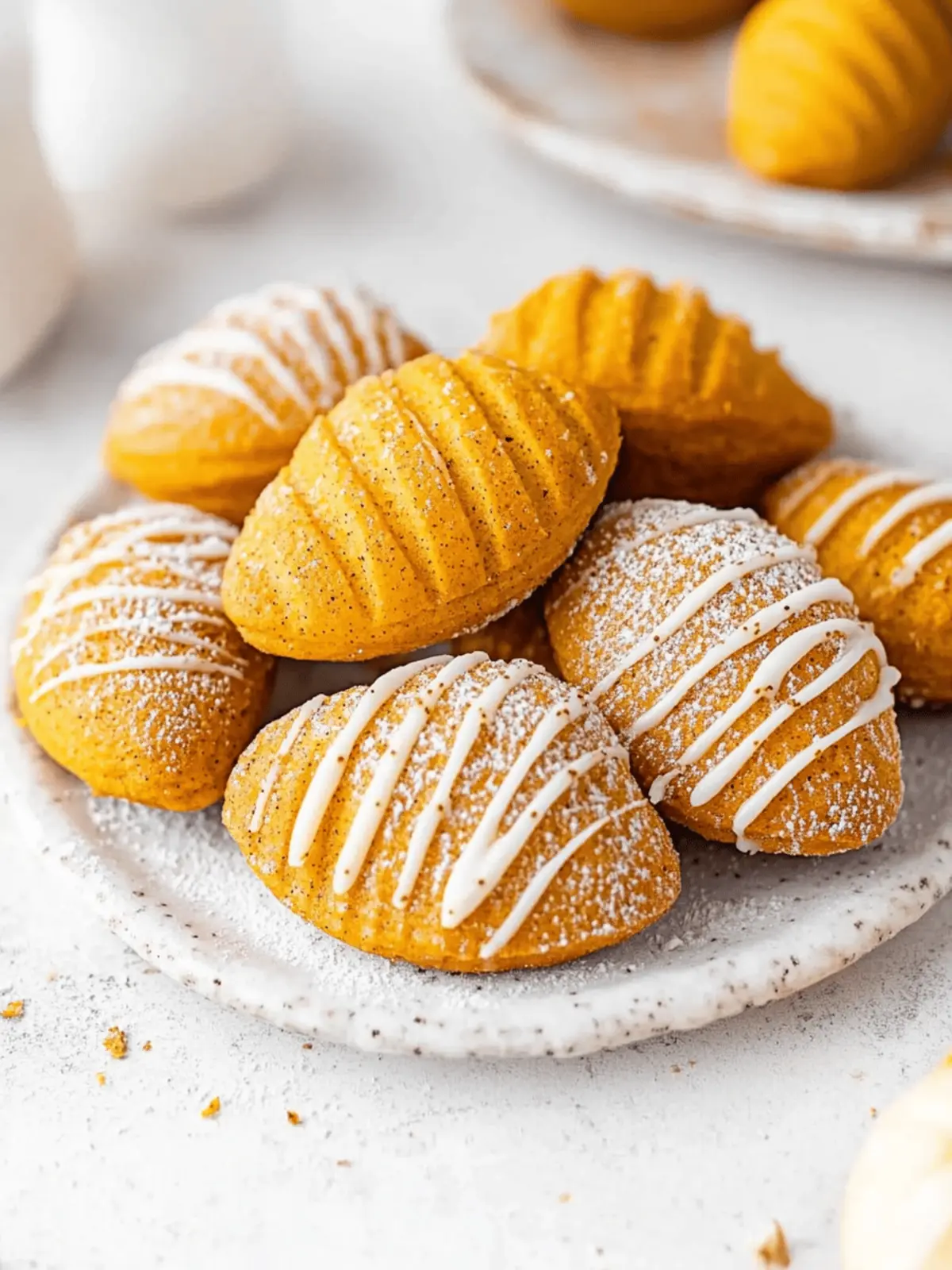 Pumpkin Madeleines