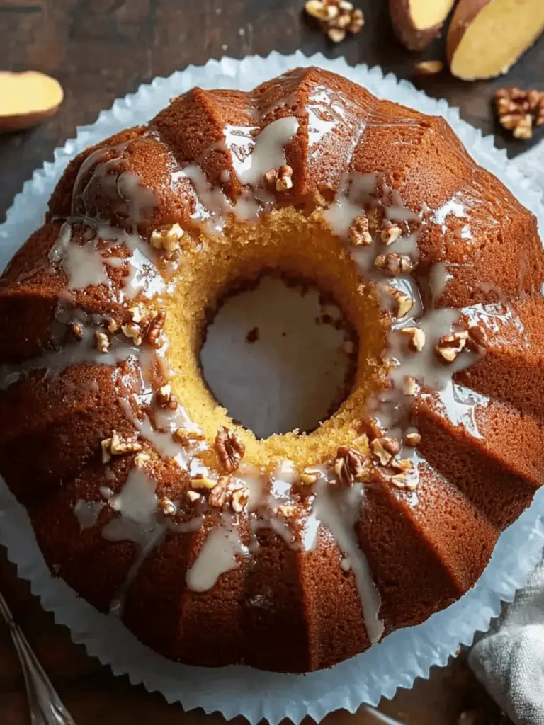 Sweet Potato Pound Cake