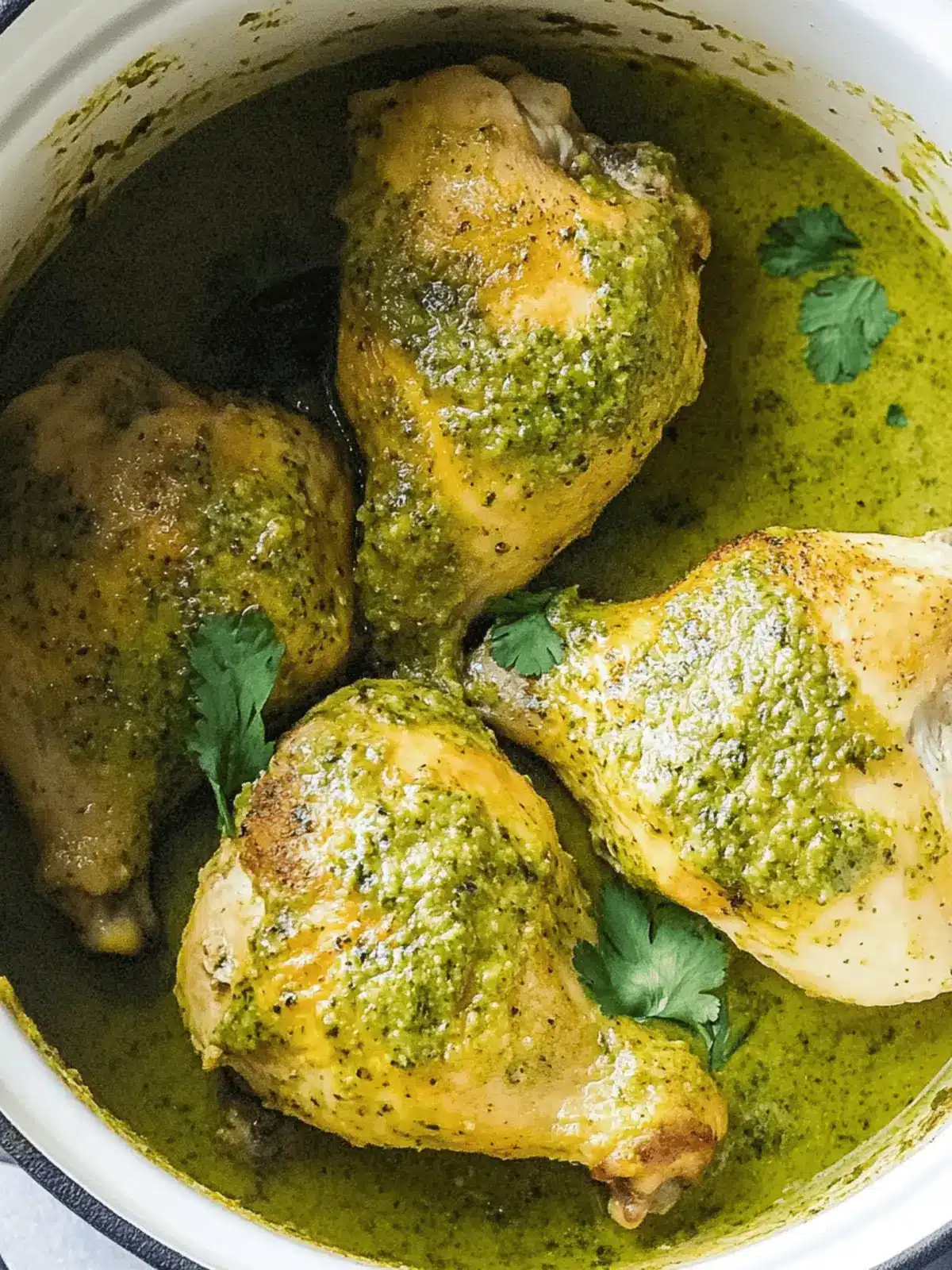 Pollo en Salsa Verde