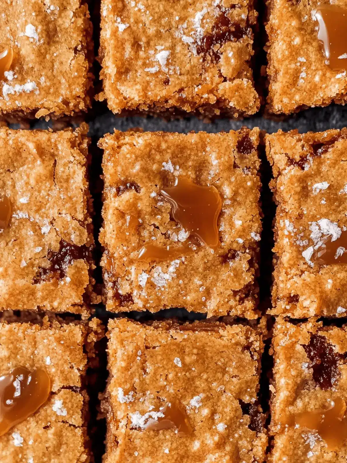 Pumpkin Caramel Blondies