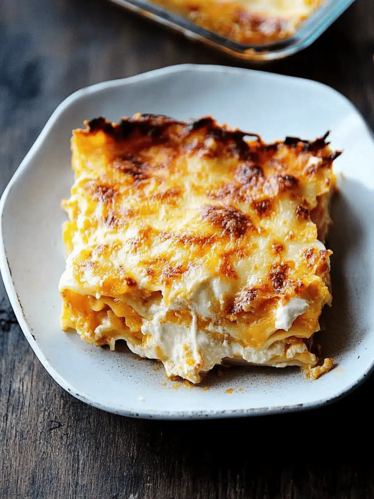Roasted Butternut Squash Lasagna