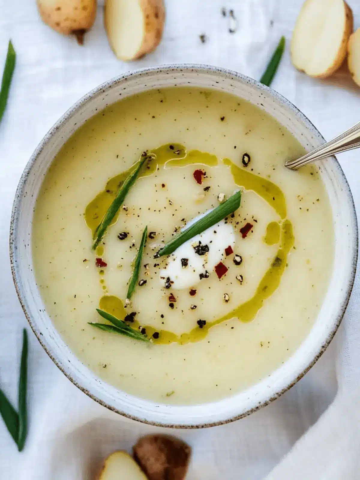 Creamy Potato and Parsnip Soup