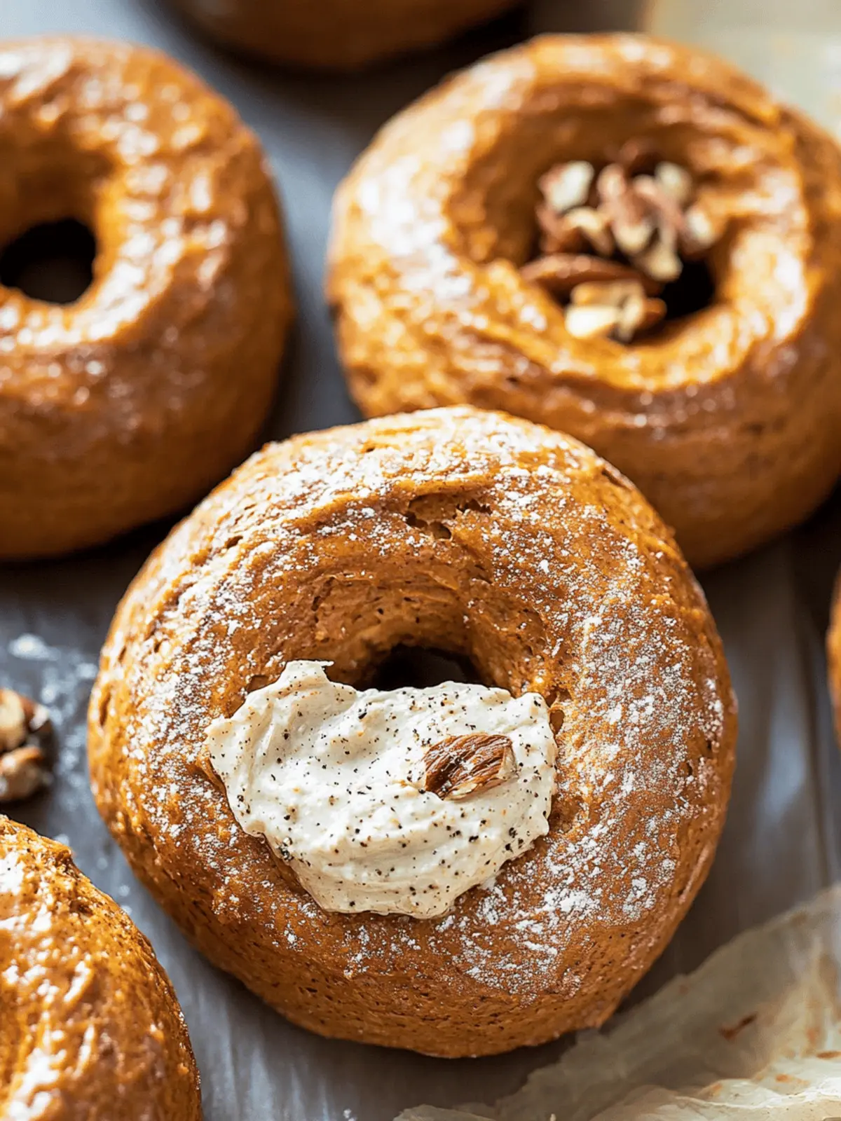 Pumpkin Bagels