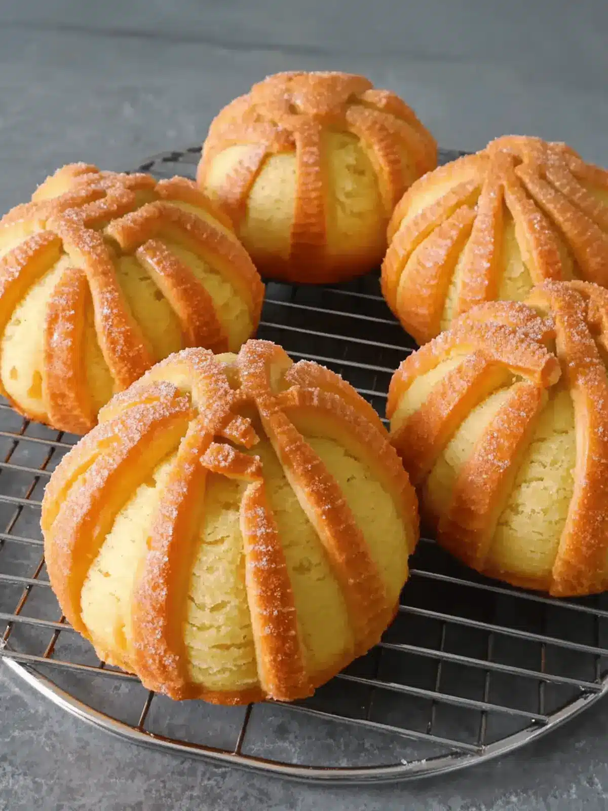 Pumpkin Conchas