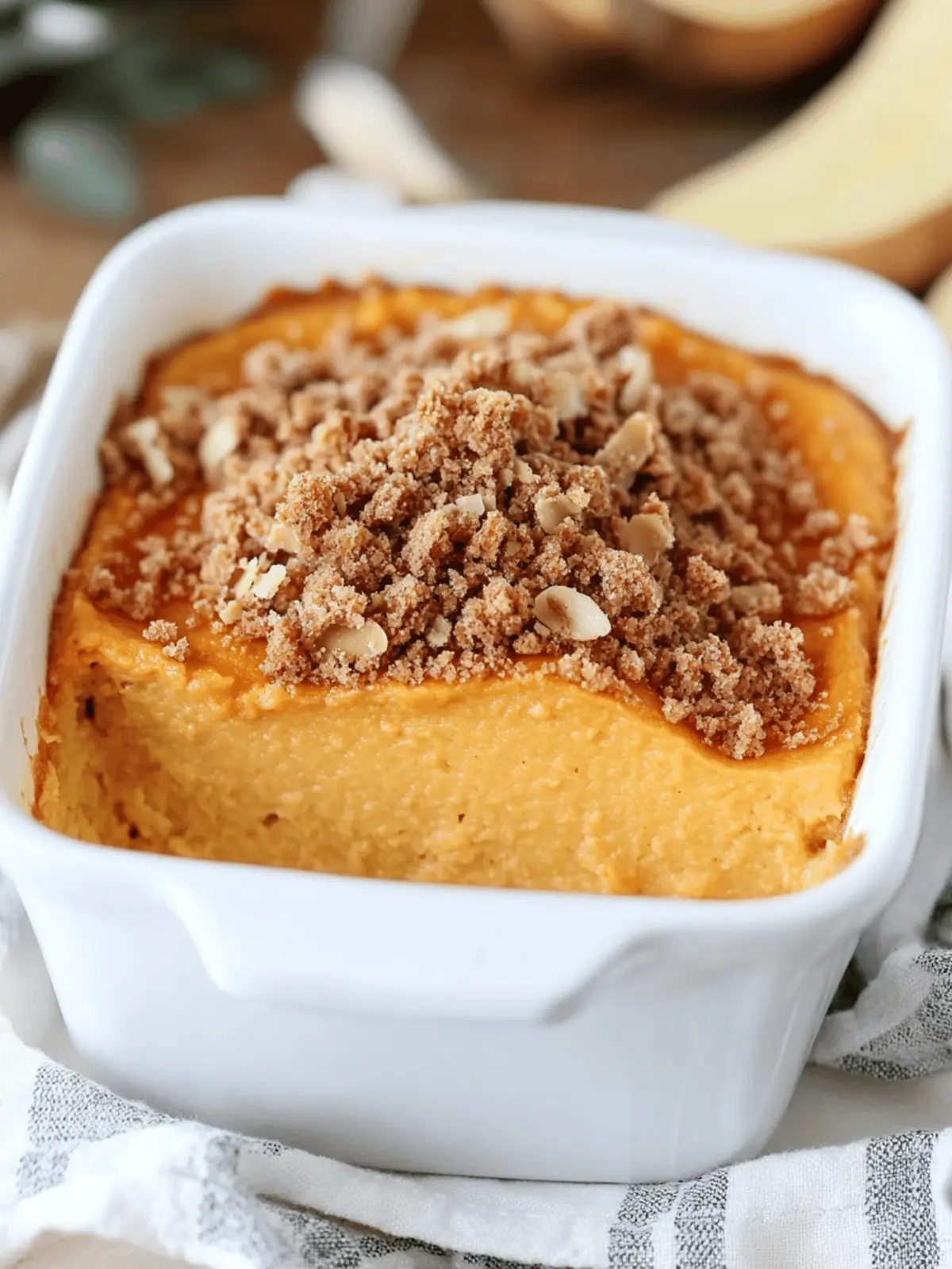 Sweet Potato Souffle