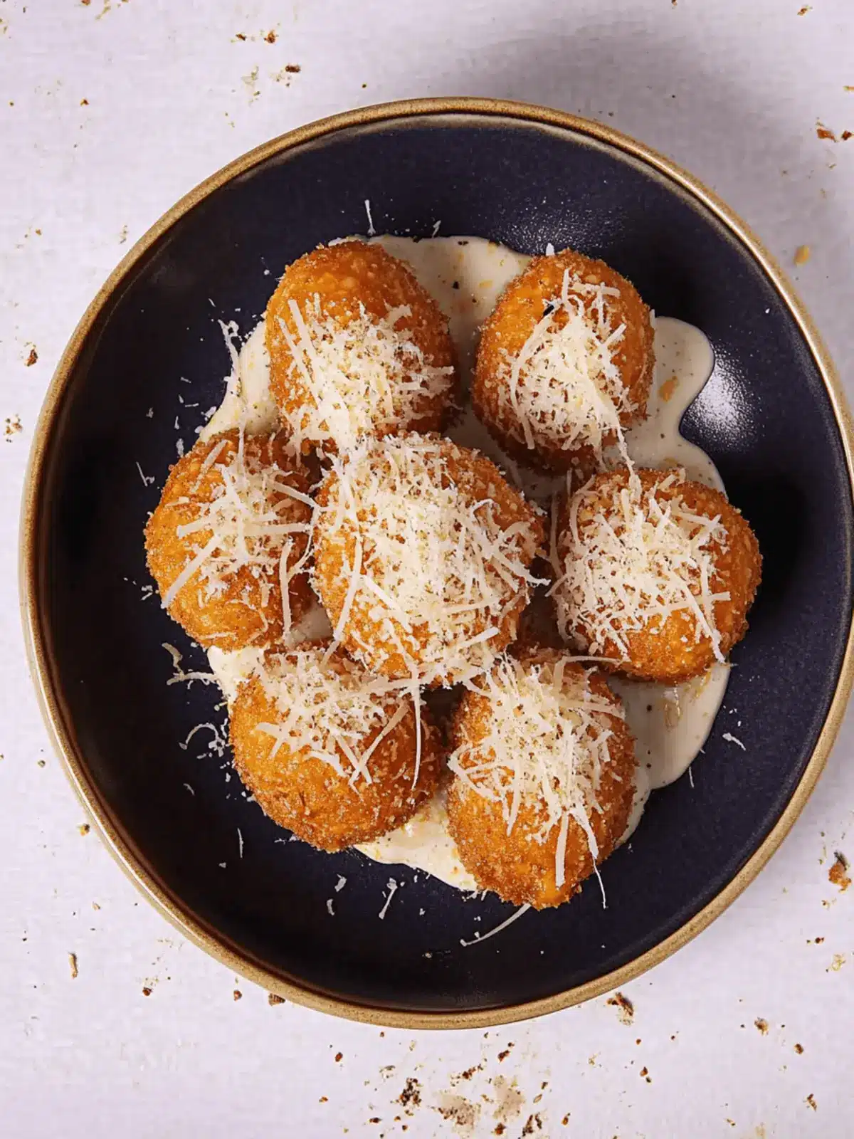 Pumpkin & Parmesan Arancini Balls